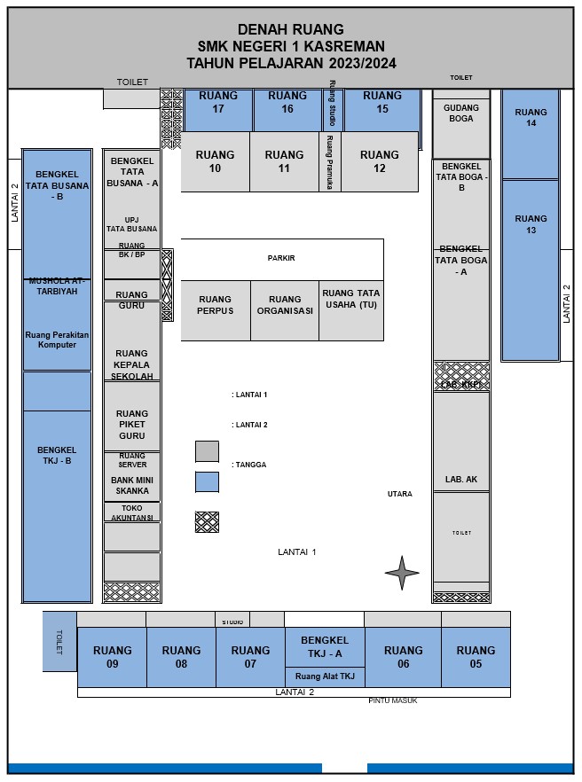 Denah SMKN 1 Kasreman